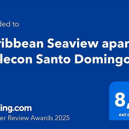 Caribbean Seaview Apart Malecon サントドミンゴ エクステリア 写真