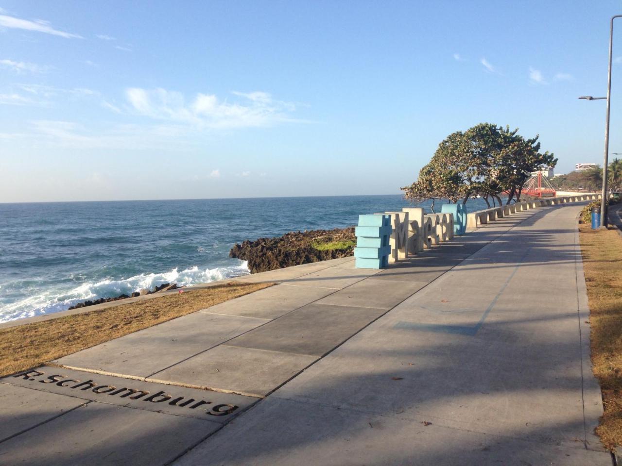 Caribbean Seaview Apart Malecon サントドミンゴ エクステリア 写真